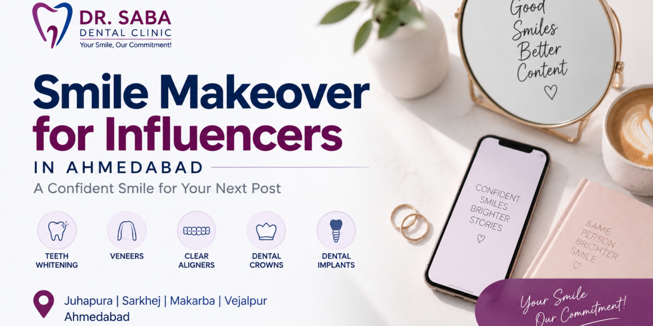 Smile Makeover for Influencers & Content Creators in Ahmedabad